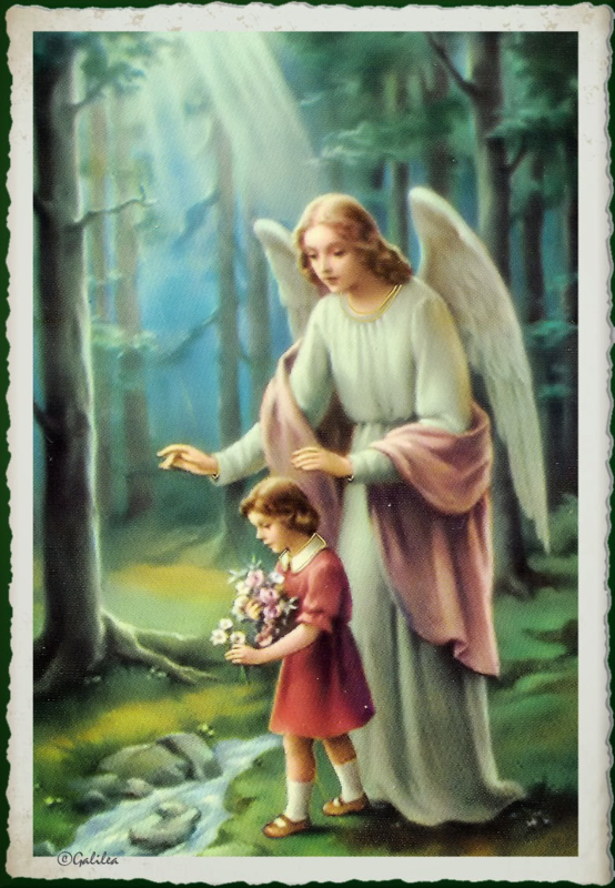 Ange Gardien avec un enfant