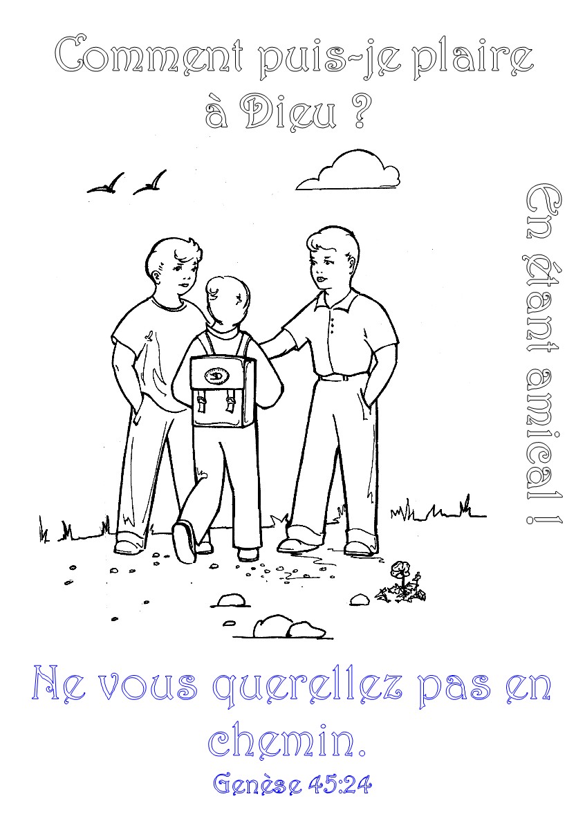 coloriage Page 2 Coloriage un verset biblique