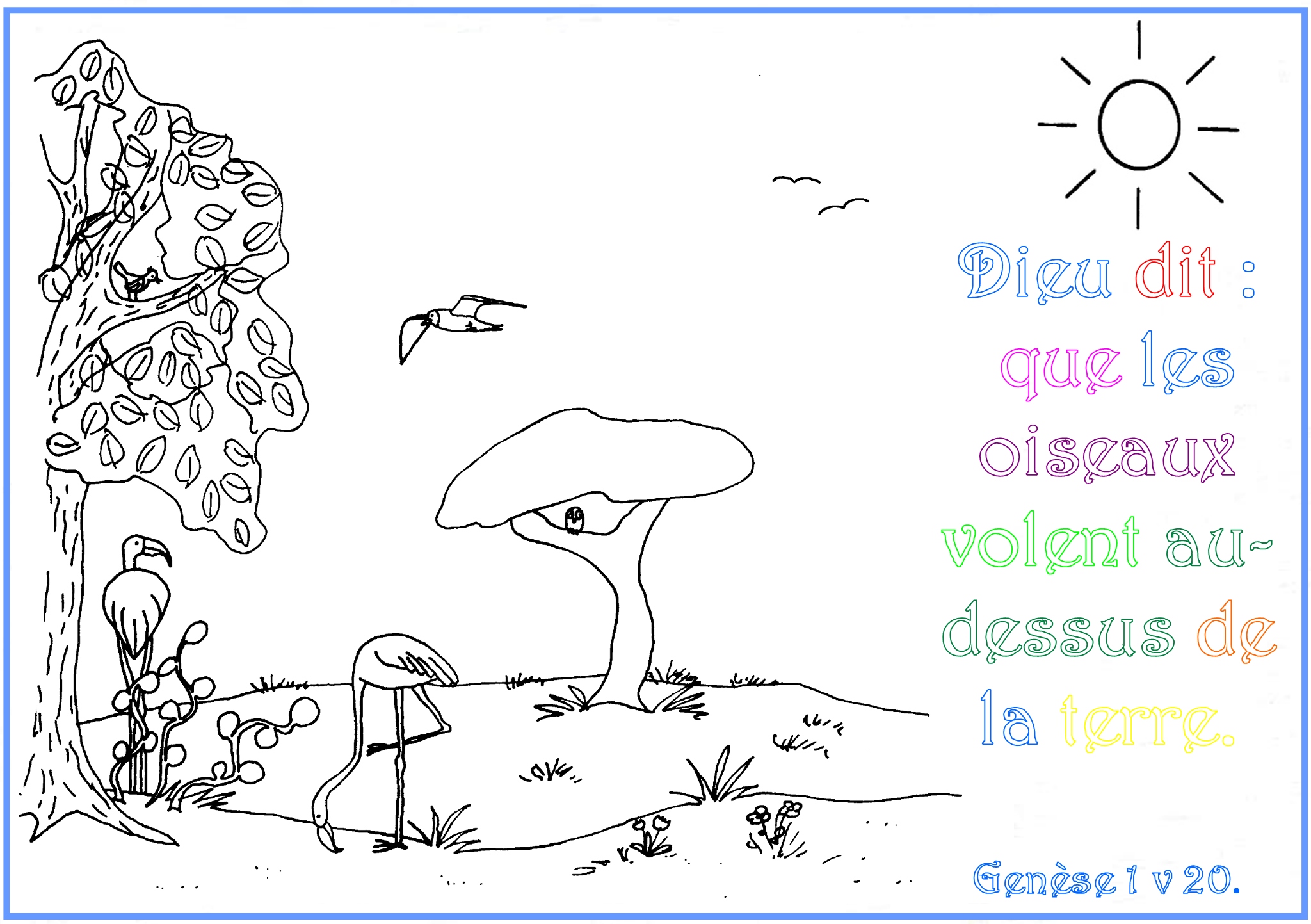 ment puis je plaire   Dieu coloriage verset biblque